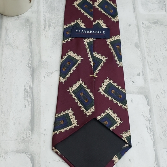 Clay Brooke 100% Silk Necktie - Picture 5 of 10